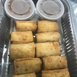 Mini Egg Rolls (12) with Plum Sauce